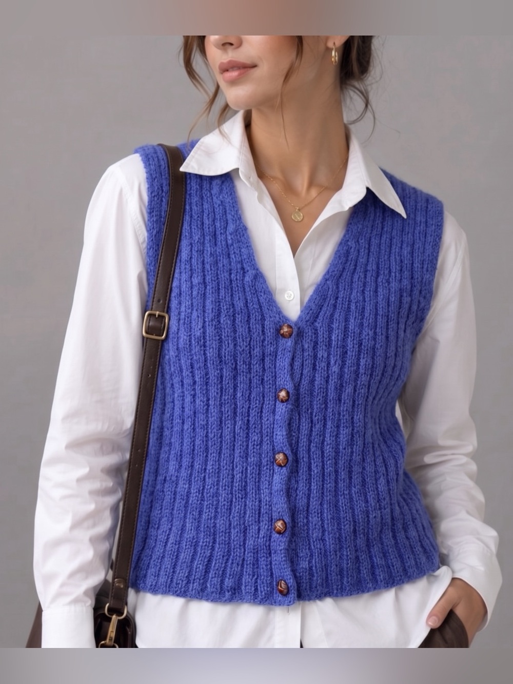 VINTAGE LIZSPORT Mohair Sweater Vest